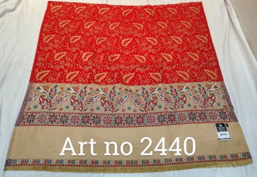 Printed Ladies Pankhudi Woolen Shawl Casual Wear