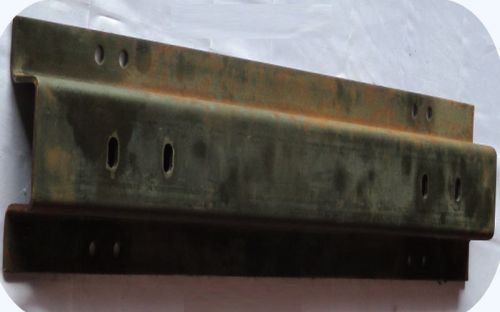 Polished Metal Trailer Hat Section, Shape : Rectangular