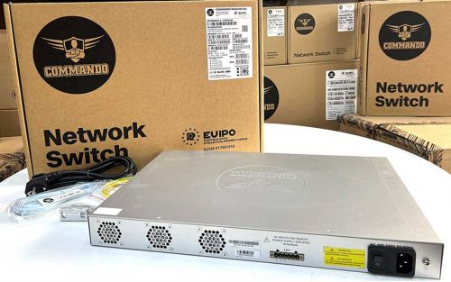 C3500-24x Commando Marshall C3500 24x10g SFP+, AC+DC, Fiber Routing Switch