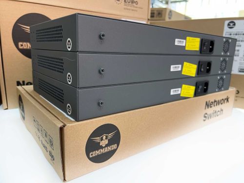 E1000-24p 4cf Commando Scout e1000 Unmanaged POE Switch