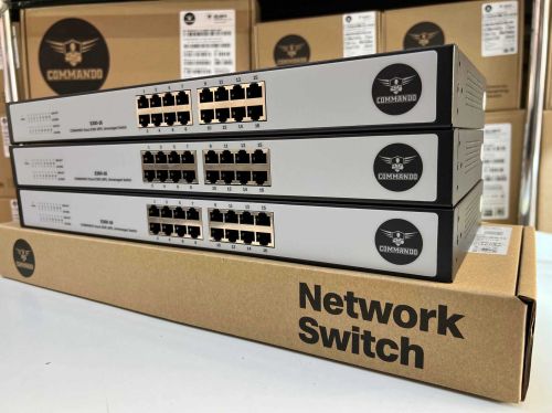 E300-16 Commando Scout Unmanaged POE Switch