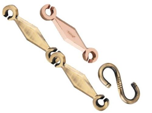 Brass Diamond Jhula Chain Hook
