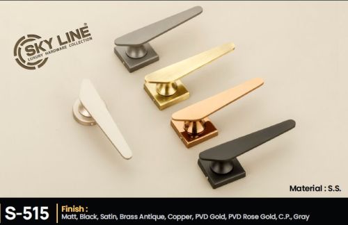 Stainless Steel (S.S.) Skyline S-515 Lever Door Handle Contemporary