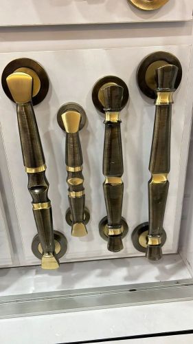 Polished Stainless Steel Fancy Main Door Handle, Color : Multicolour