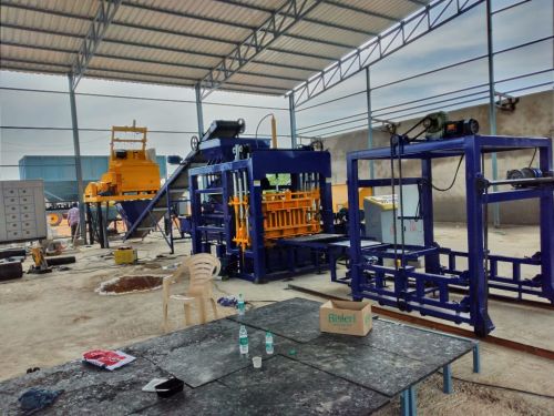 Fully Automatic Hydraulic Concrete Brick Machine