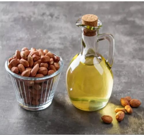 Cold Pressed Groundnut Oil, Packaging Type : Golden