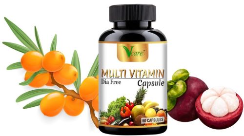 Vcare Multivitamin Capsule 15 Ancient Herb, Packaging Type : Bottles