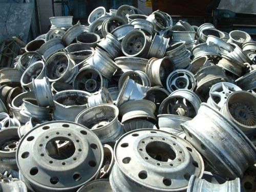 Aluminium Car Wheel Scrap Alloy Grade, Color : Silvery White