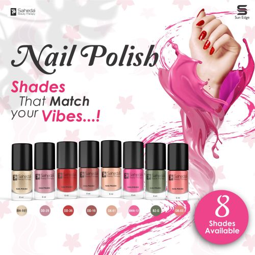Saheda Nail Polish by Sunedge, Brand Name : Lotus, Form : Liquid