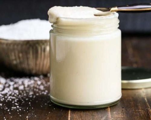 Natural Coconut Butter, Color : Creamy White