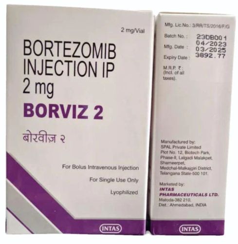 Borviz 2mg Injection, Composition : Bortezomib