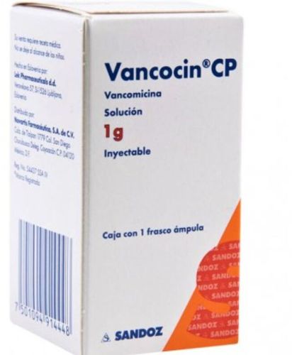Vancocin CP 1gm Injection, Composition : Vancomycin
