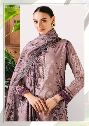 Blended Silk Stitched Ladies Plain Palazzo Suit