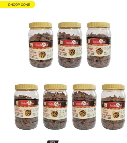 Natural Herbs Cone Dhoop, Brand Name : Prabhu Priya