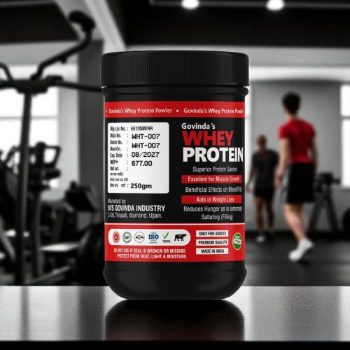 Brown Whey Protein Concentrate, Form : Powder