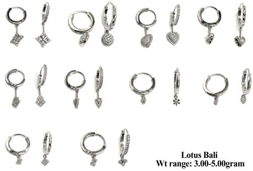 92.5 Silver Lotus Bali, Color : All