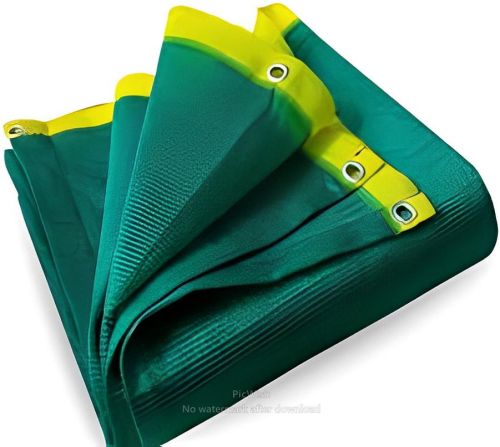 Plain Green Wrap Knitted Fabric