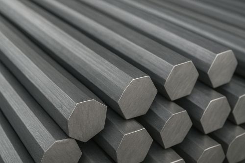 Polished Mild Steel Hexagon Bar, Color : Grey