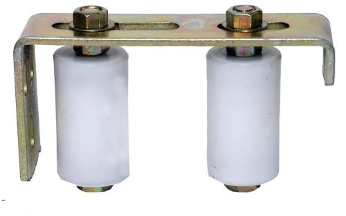 Nylon Double Sliding Gate Roller 100-200mm, Length : 1000-1500mm