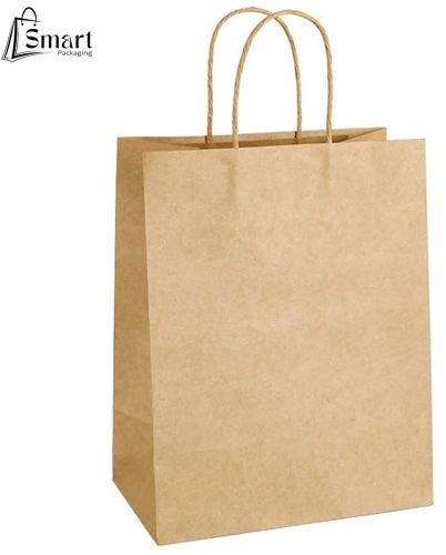 Plain Kraft Paper Bag, Thickness : 0-5mm, Technics : Machine Made