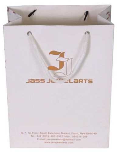 Small Paper Bags for Jewellery - 8x11x4- Jj