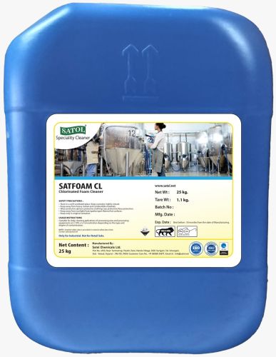 Satol Satfoam Cl Commercial Foam Cleaner for Industrial Surface Hygiene
