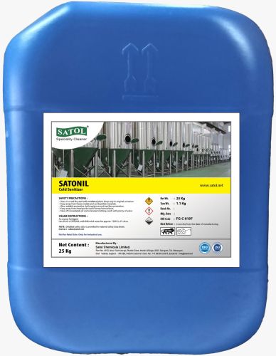 Satonil Cold Sanitizer for Industrial Surface & Equipment Disinfection