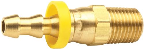 Polished Brass Hose Barb Splicer, Color : Shiny Golden