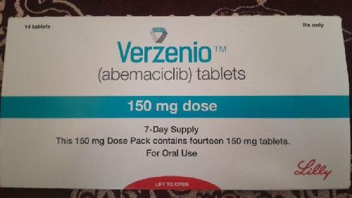 Verzonia Verzenio 150 Mg Tablet, Active Ingredient : abemaciclib