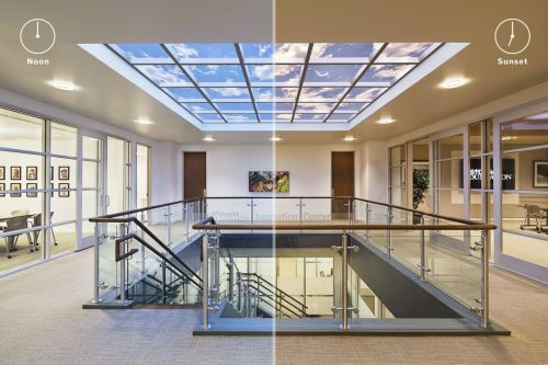 Polished 3D Stretch Decorative Canvas Ceiling Antique