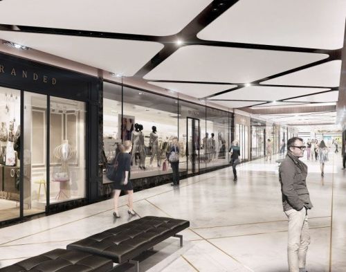 Multi Color Textile Barrisol 3D Super Market Stretch Ceiling