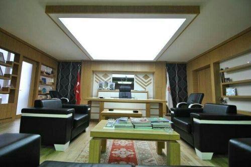 PVC Multi Color Textile Barrisol Retail Showroom Stretch Ceiling