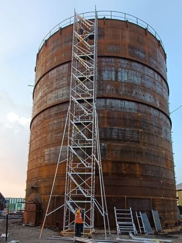 Non Polished Aluminium Scaffold Towers, Brand Name : Endufold