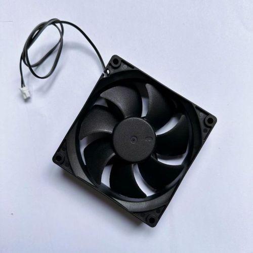 Plastic Mini DC Fan, Color : Black Standard