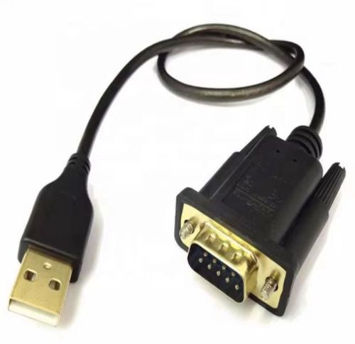 Electric Aluminium 50Hz USB to Serial 232 Converter, Color : Black