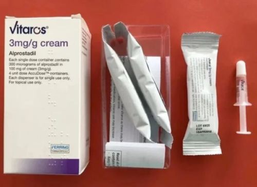 Vitaros Alprostadil Cream Usa Shipping, Color : White Box