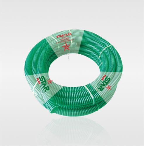 PVC Suction Hose Pipe, Color : Green, Certification : ISO 9001:2008