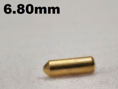 Polished 6.80mm Liver Brass Pin