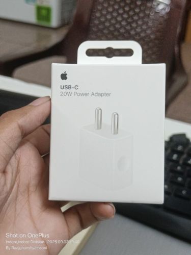 Apple USB-c 20w Power Adapter, Packaging Type : Paper Box, Carton