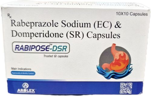 Rabipose DSR Rabeprazole Sodium Domperidone Capsules