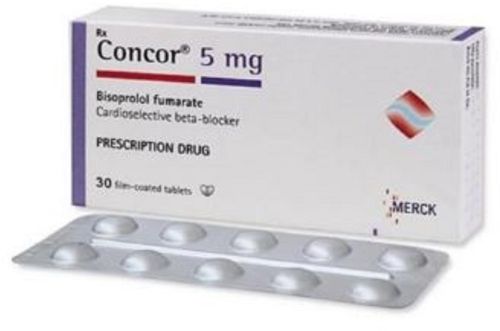 Bisoprolol Concor 5MG Tablets, Formulation : Oral