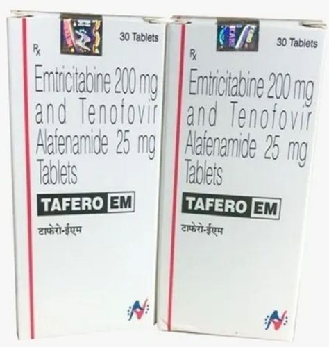 Emtricitabine 200mg and Tenofovir Alfenamide 25mg Tablets
