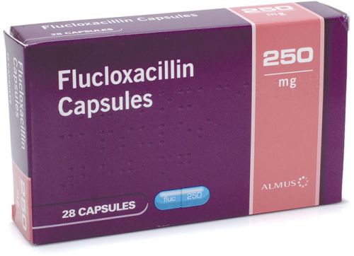 Flucin Flucloxacillin Capsules, Color : Varies for Antibiotic