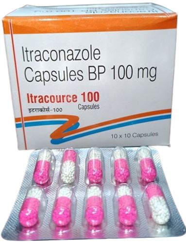Itraconazole-capsules-100-mg, Packaging Type : Stripe