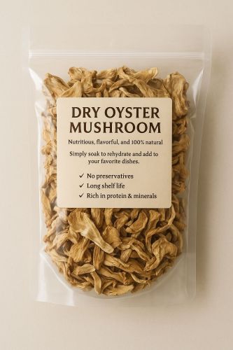 Odisha Organic Dry Oyster Mushroom, Packaging Size : 500g, 1Kg