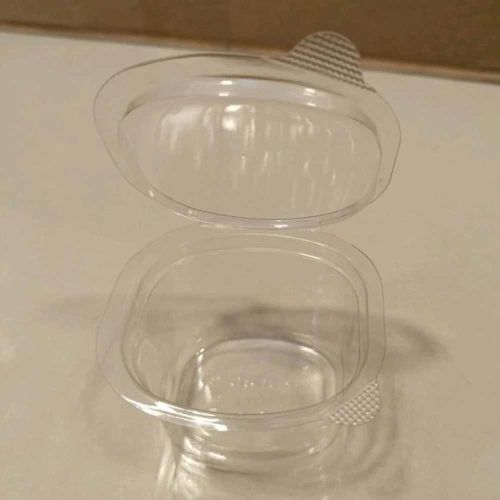 Polypropylene Disposable Square PP Sauce Container for Condiments, Dips