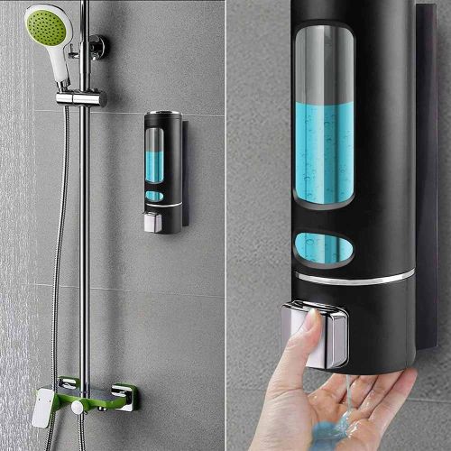 Plastic Hand Wash Liquid Dispenser, Color : Black