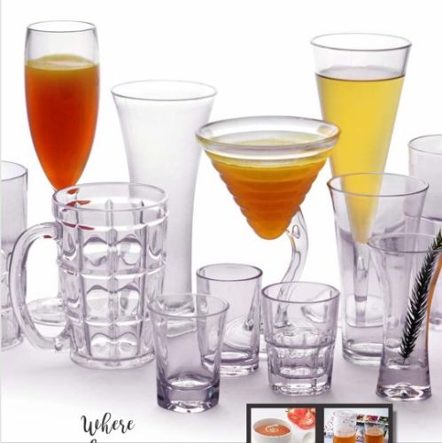 Polycarbonate Drinking Glass, Packaging Type : Transparent