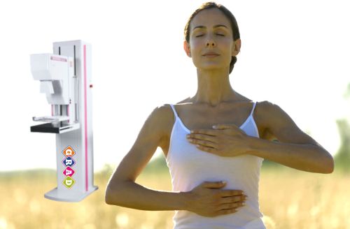 Grad Pink Series Mammograd Mamography, Color : White