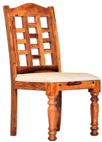 Polished Mango Wooden Home Chairs, Color : Brown Standard